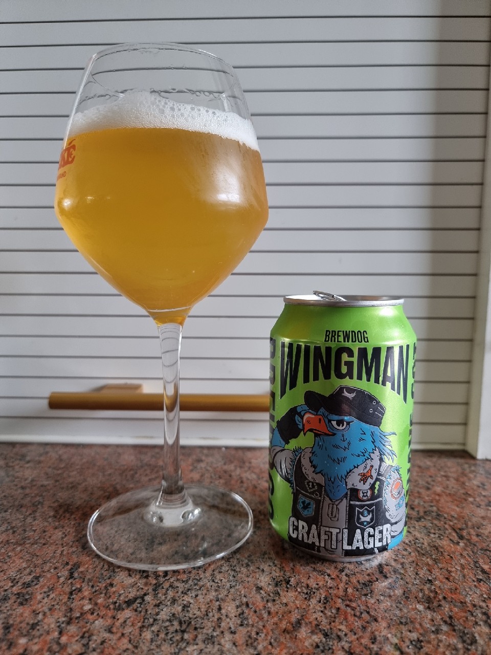Wingman Craft Lager, Scotland