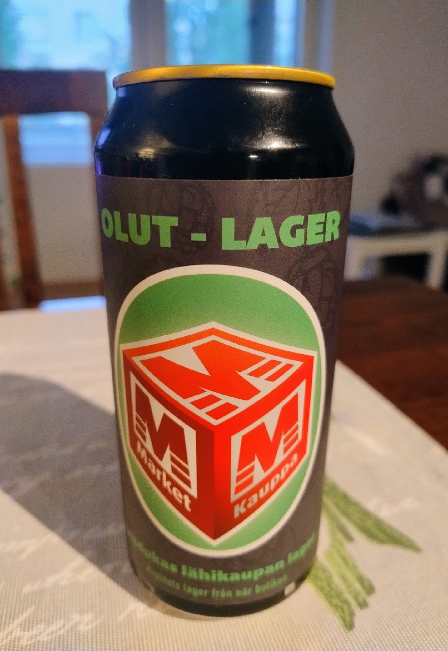 M-Market Olut Lager, Finland
