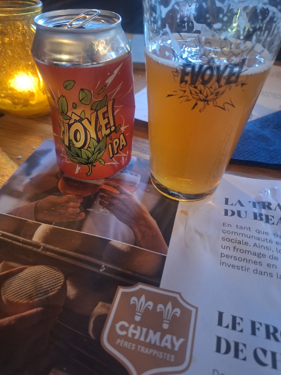 Evoye!, Brasserie du Bois l'Évêque