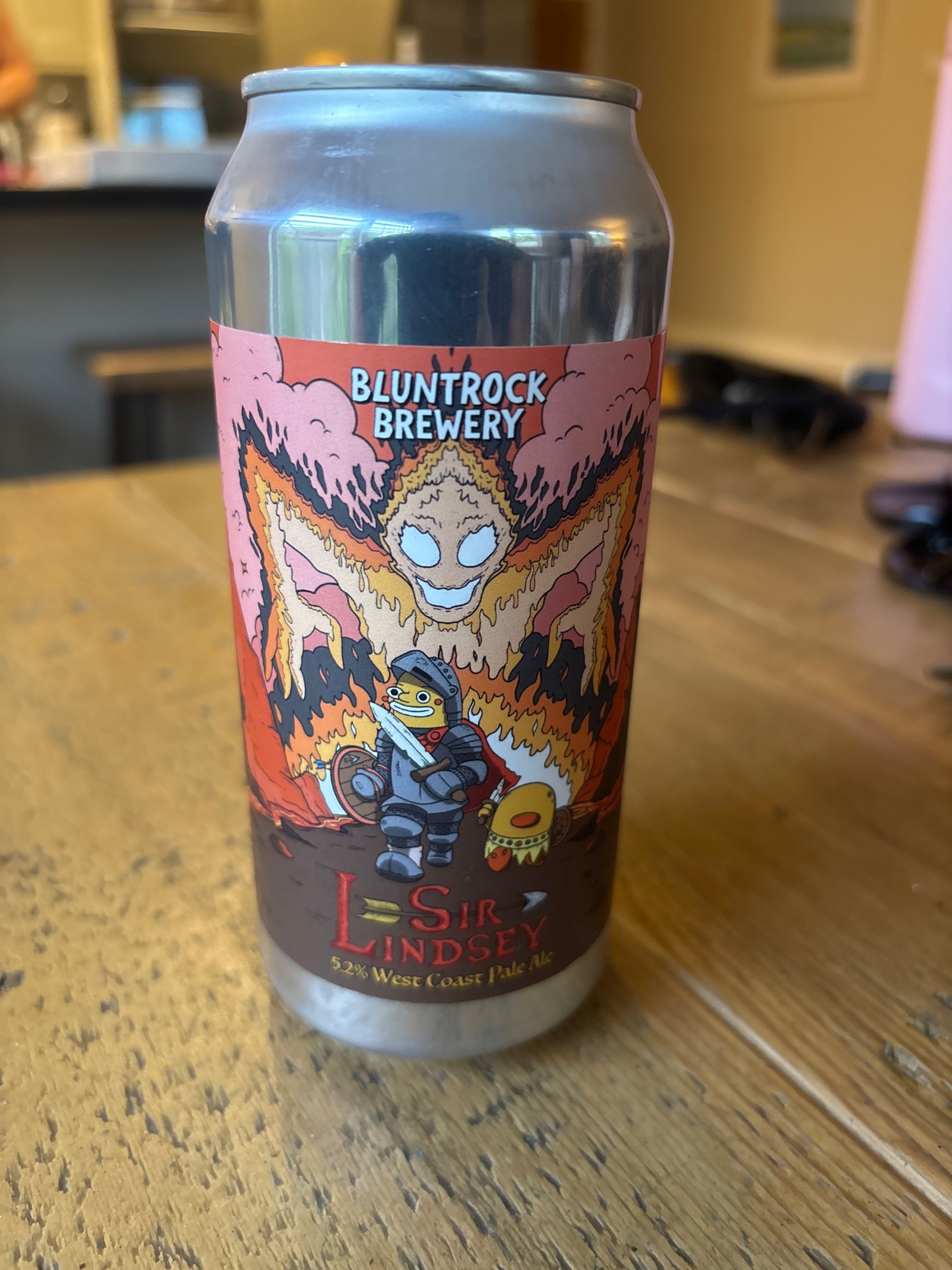 Sir Lindsey, Bluntrock Brewery