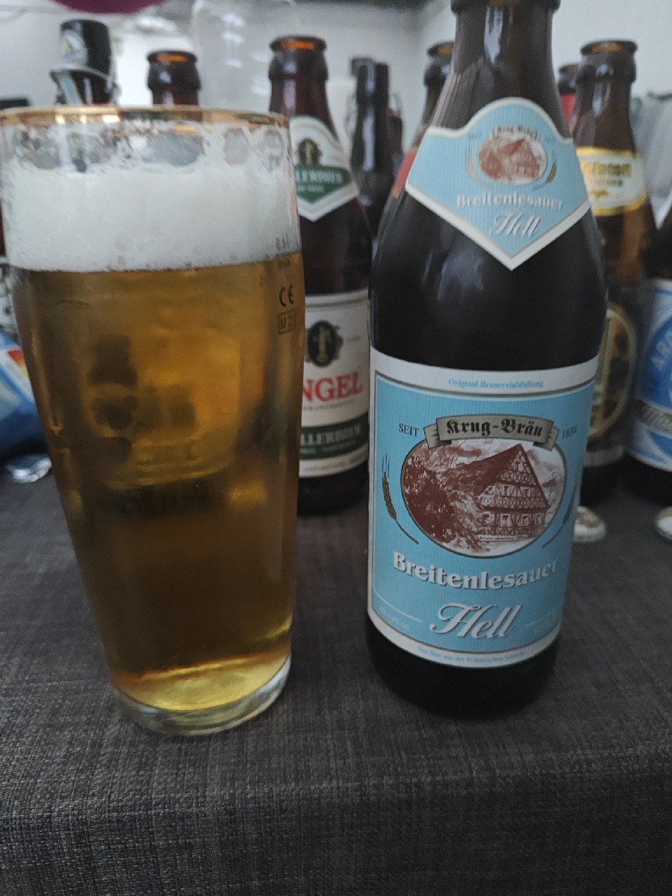 Breitenlesauer Hell, Krug-Bräu Breitenlesau