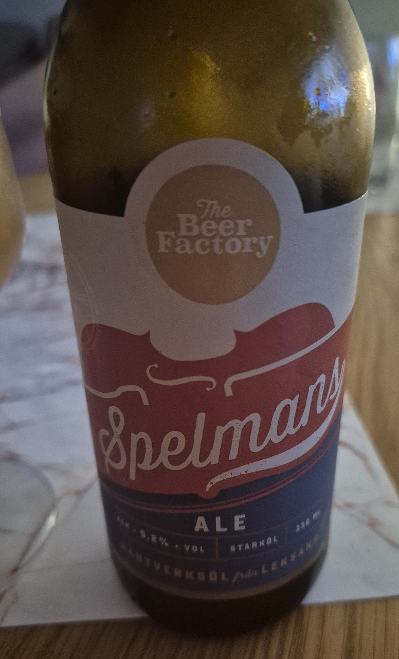 Spelmans Ale, The Beer Factory Leksand