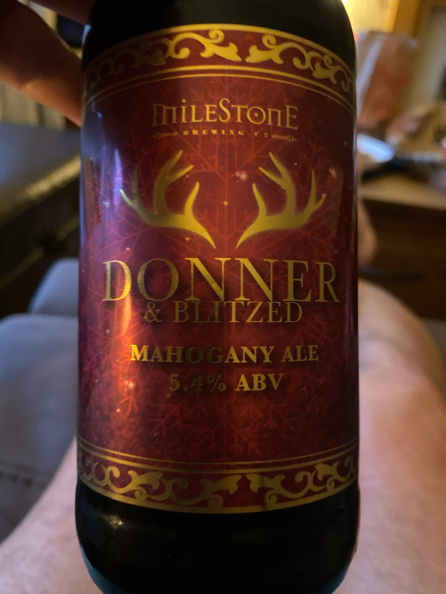 Donner & Blitzed, Milestone Brewery