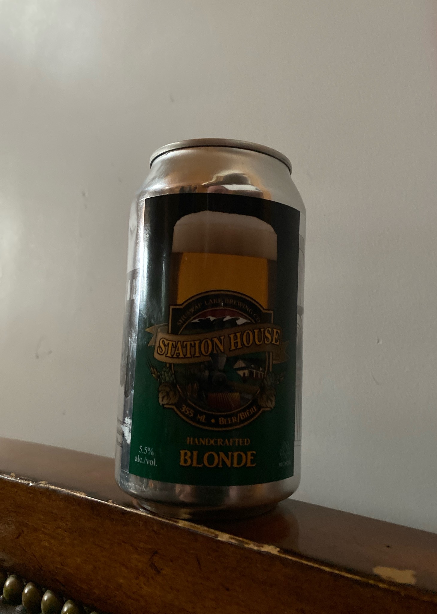 Station House Blonde Ale, Barley Station Brew Pub (Shuswap Lake Brewing Company)