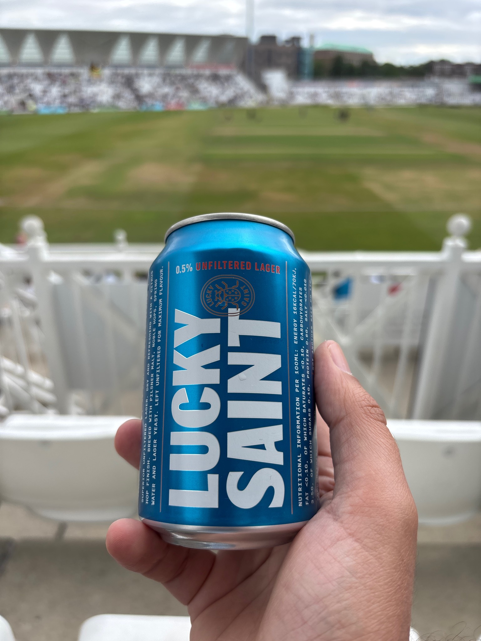 Lucky Saint Unfiltered Lager, Lucky Saint