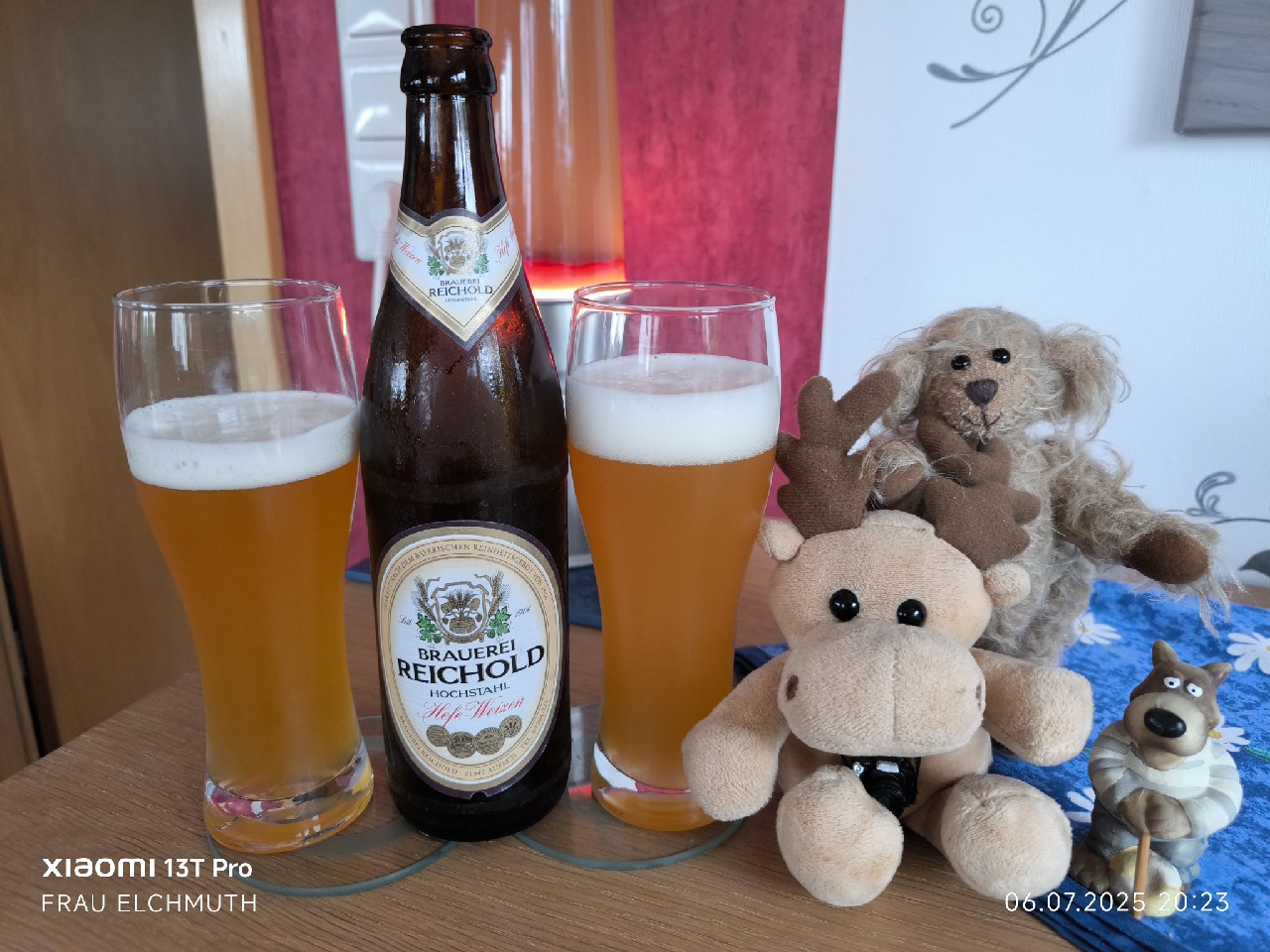 Hochstahl Hefe-Weizen, Brauerei Reichold