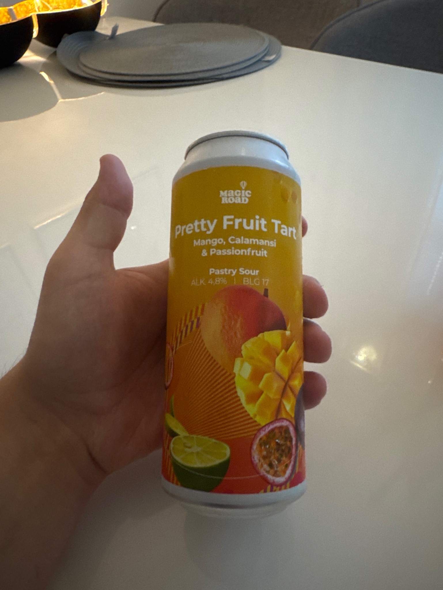Pretty Fruit Tart - Mango, Calamansi & Passionfruit, Magic Road