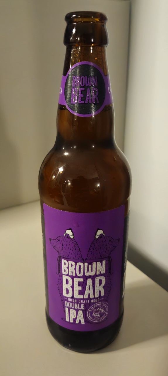 Brown Bear Irish Craft Beer Double IPA, Ireland