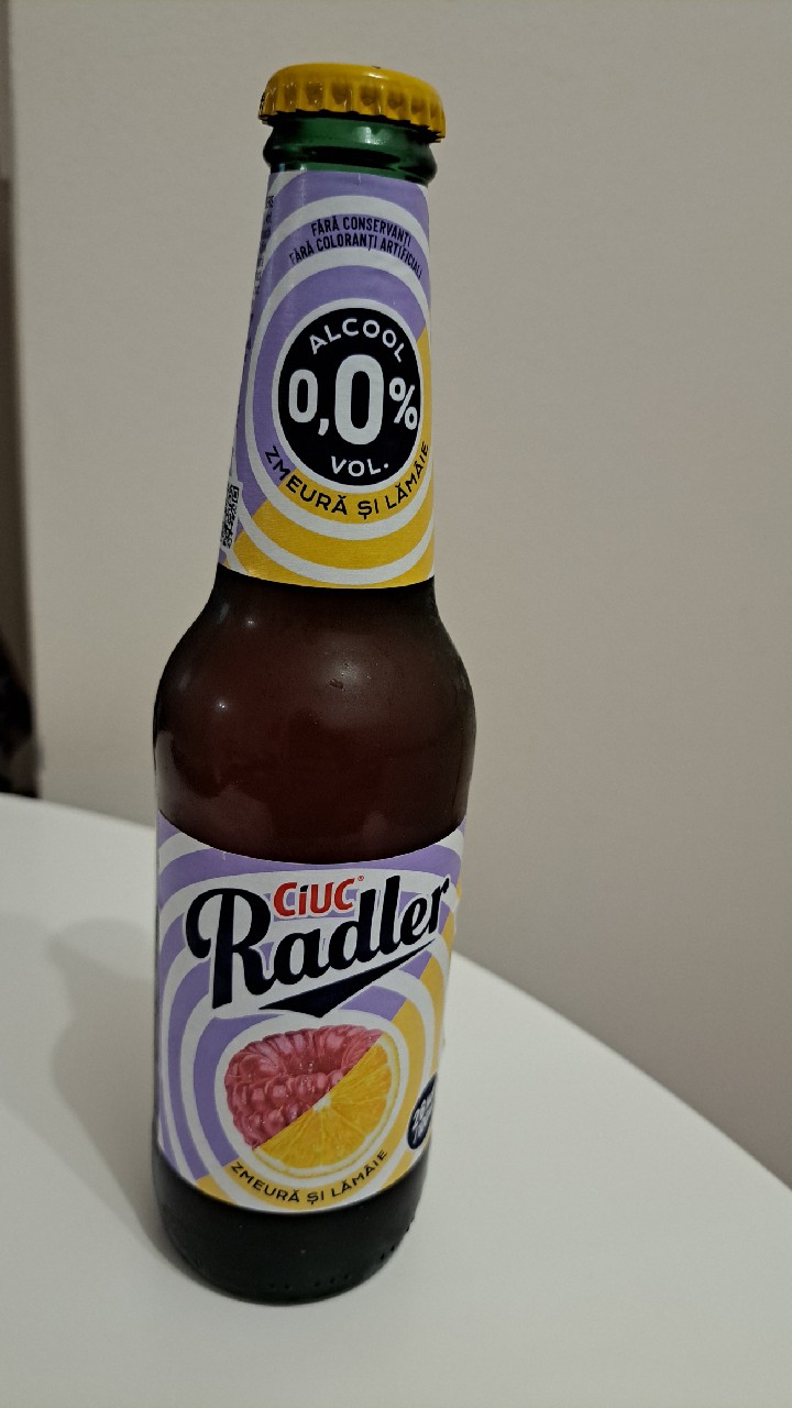 Ciuc Radler Zmeură și Lămâie, Romania