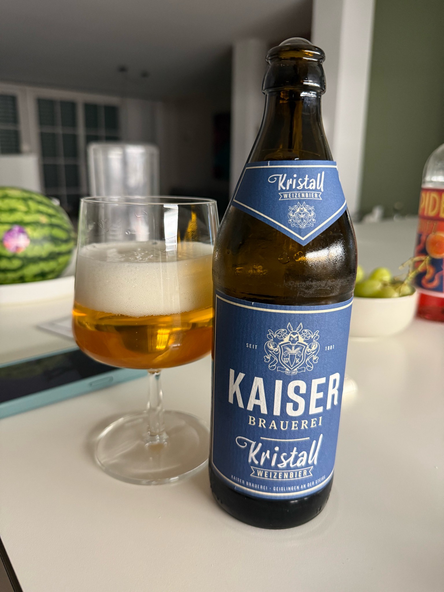 Kaiser Weizen Kristall, Kaiser-Brauerei Geislingen