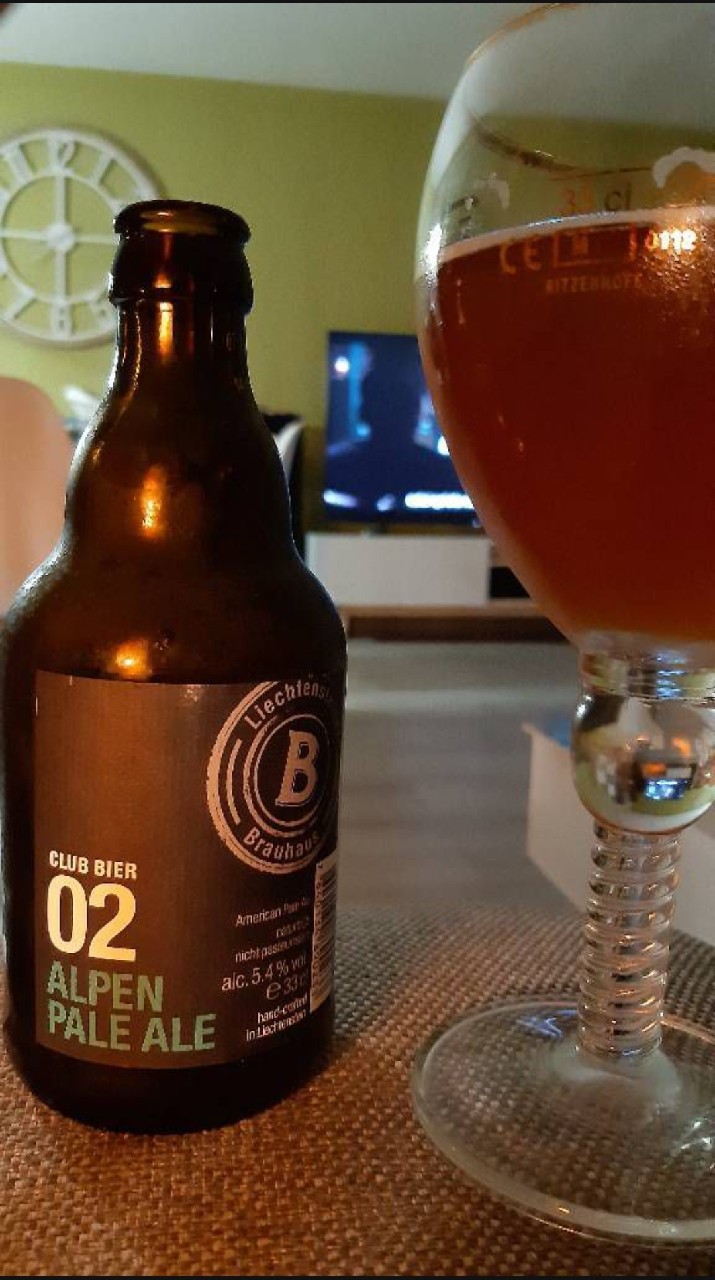 Club Bier 02 Alpen Pale Ale, Liechtenstein
