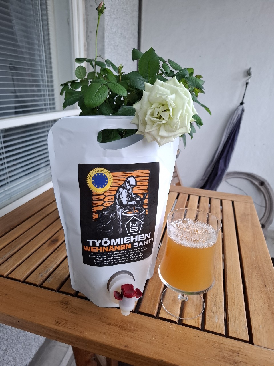 Työmiehen vehnänen sahti, Finland