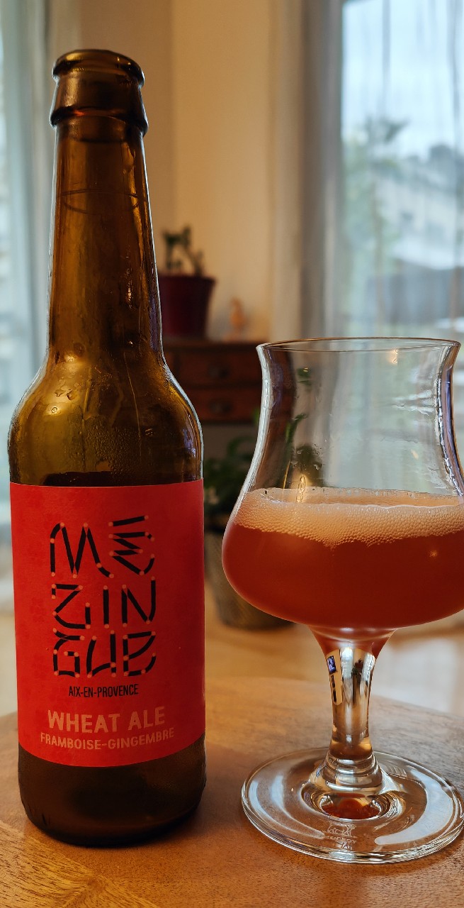 Mézingue Wheat Ale Framboise Gingembre, Brasserie La Baroude