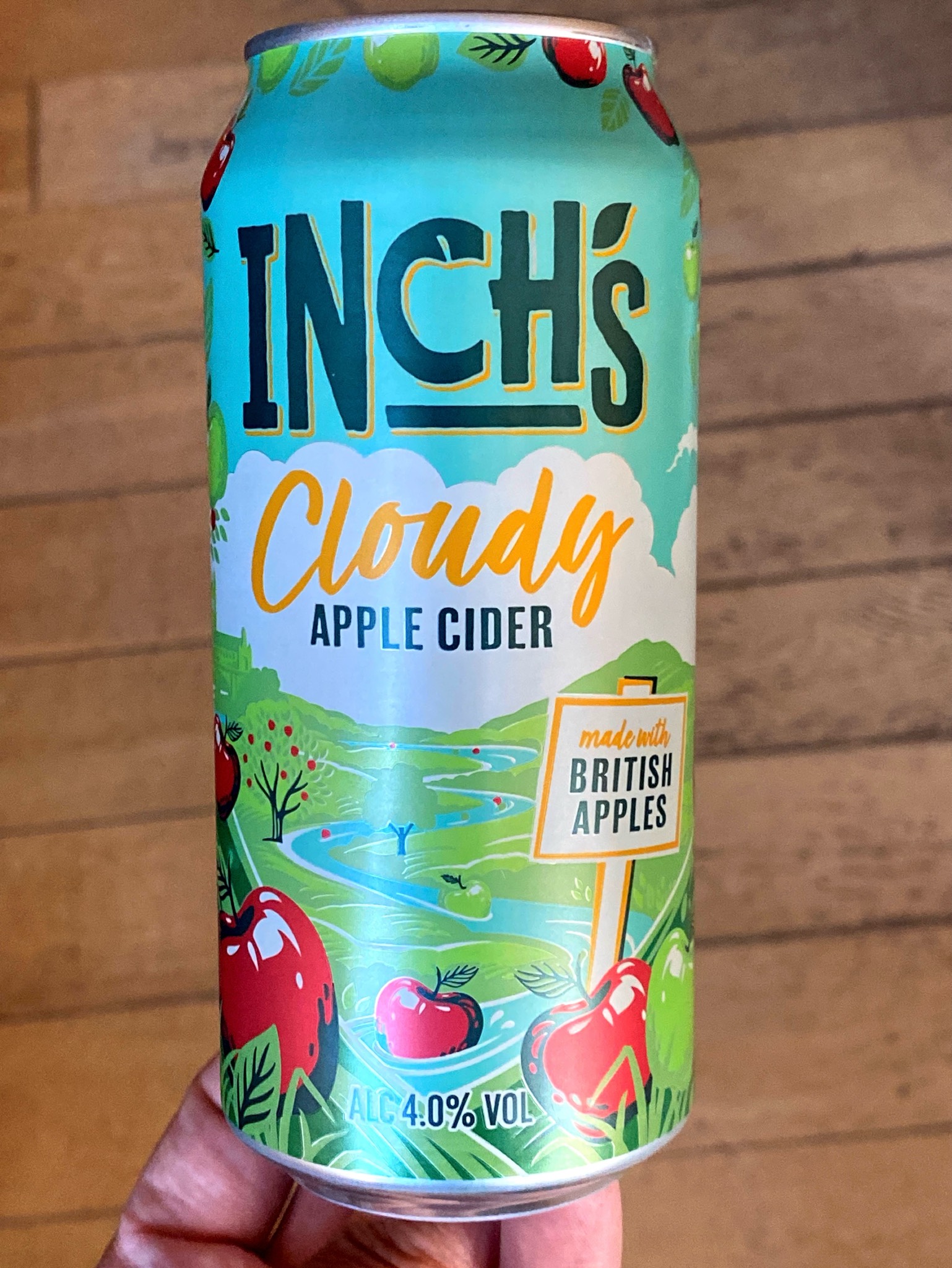 Inch's Cloudy Apple Cider, England