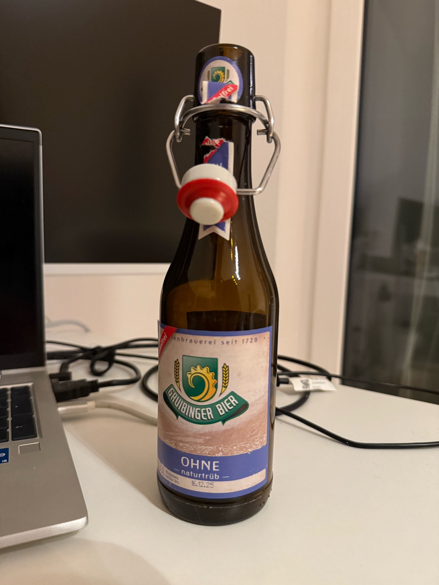 Gruibinger Ohne, Lammbrauerei Hilsenbeck - Gruibinger Bier