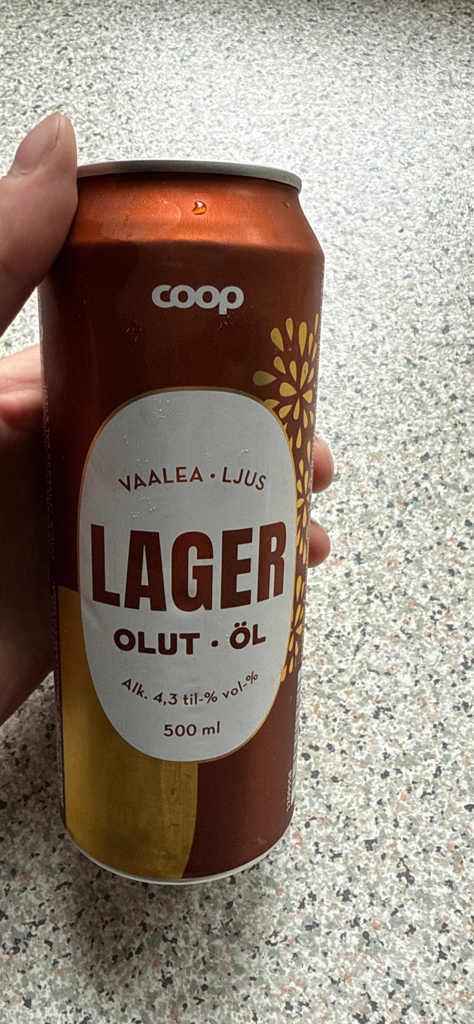 Coop Vaalea Lager 4.3%, Poland