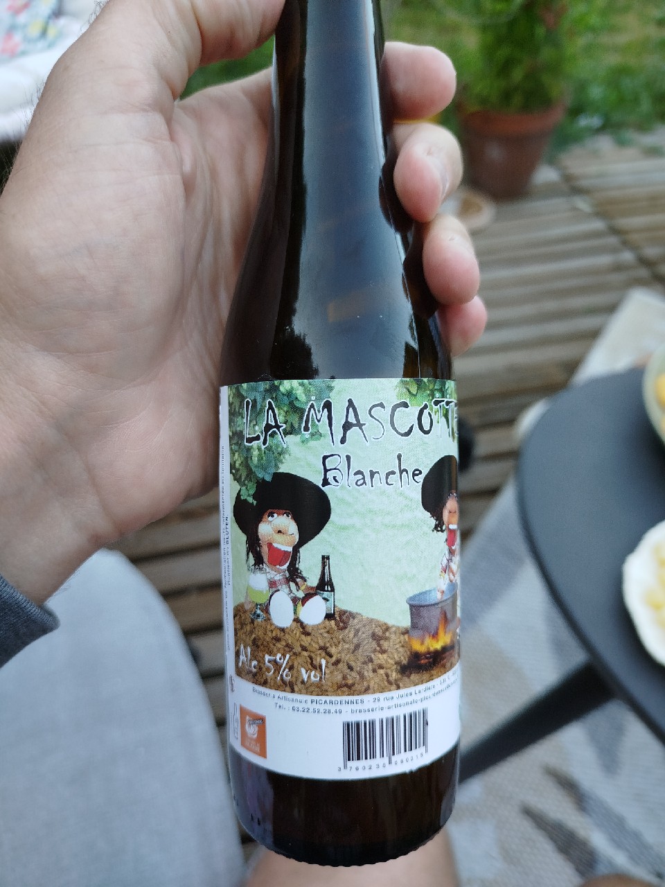 La Mascotte Blanche, Brasserie Artisanale Picardennes
