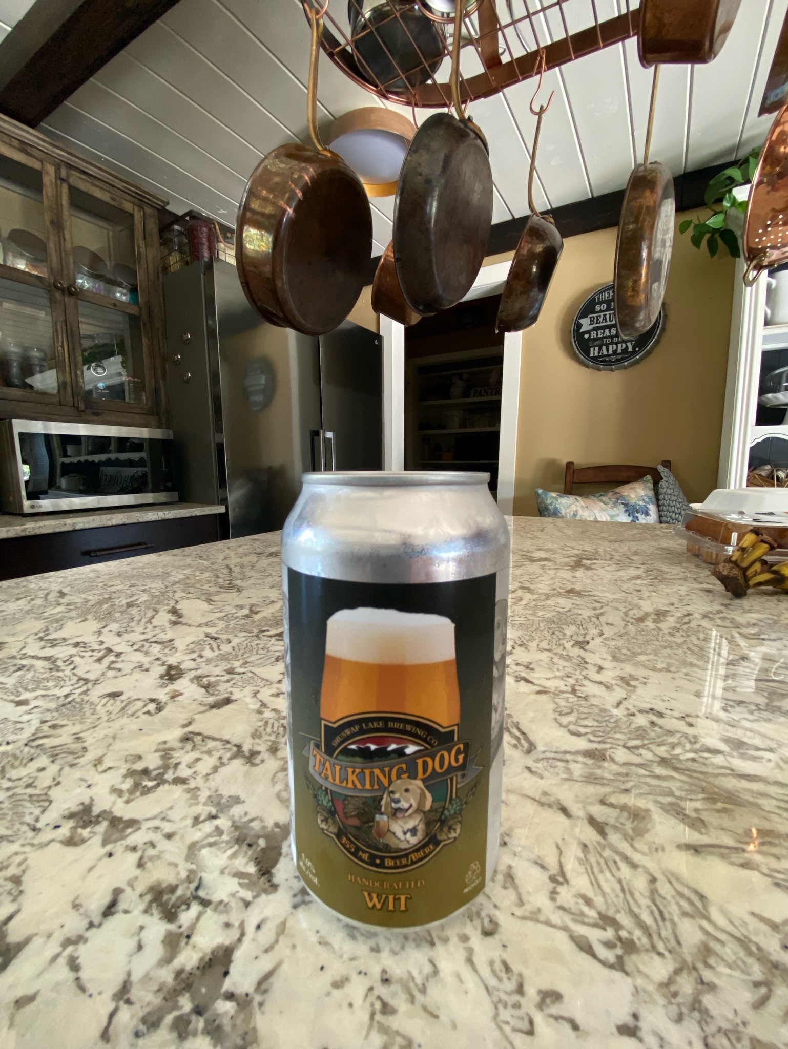 Talking Dog Wit Beer, Barley Station Brew Pub (Shuswap Lake Brewing Company)