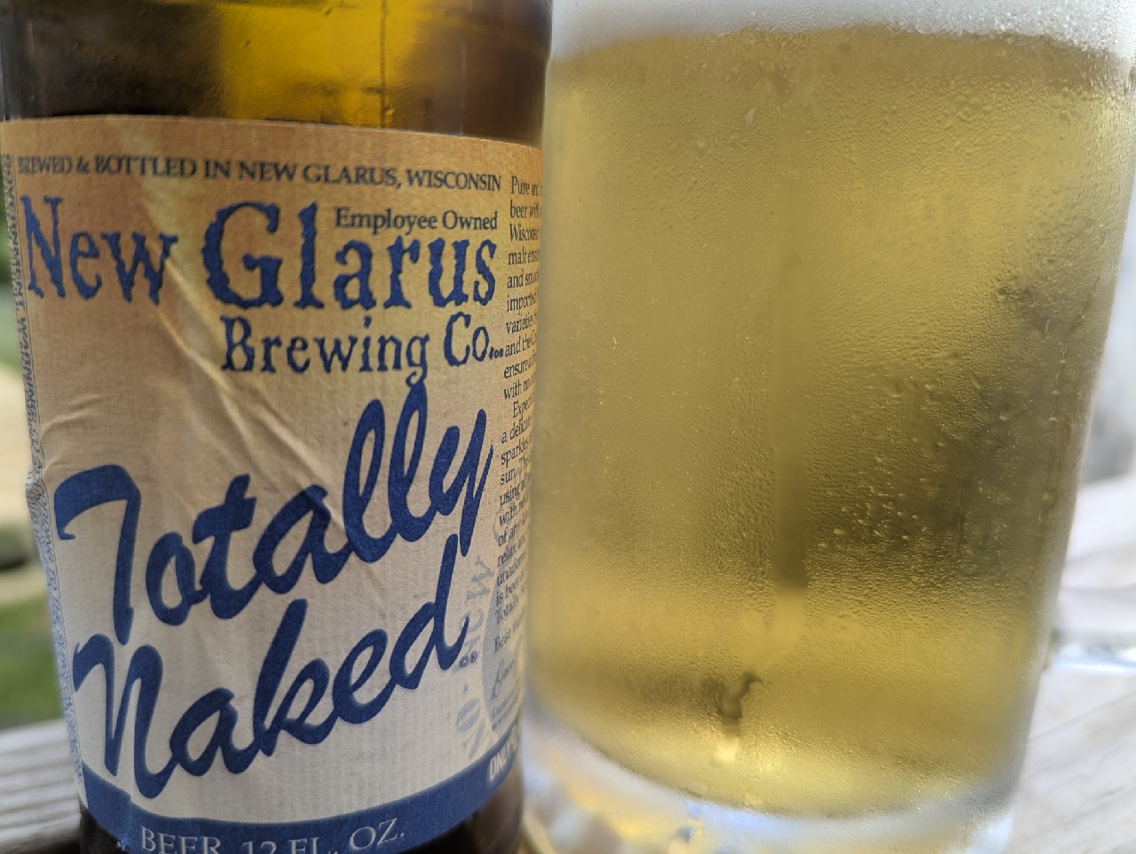 Totally Naked, New Glarus Brewing Company