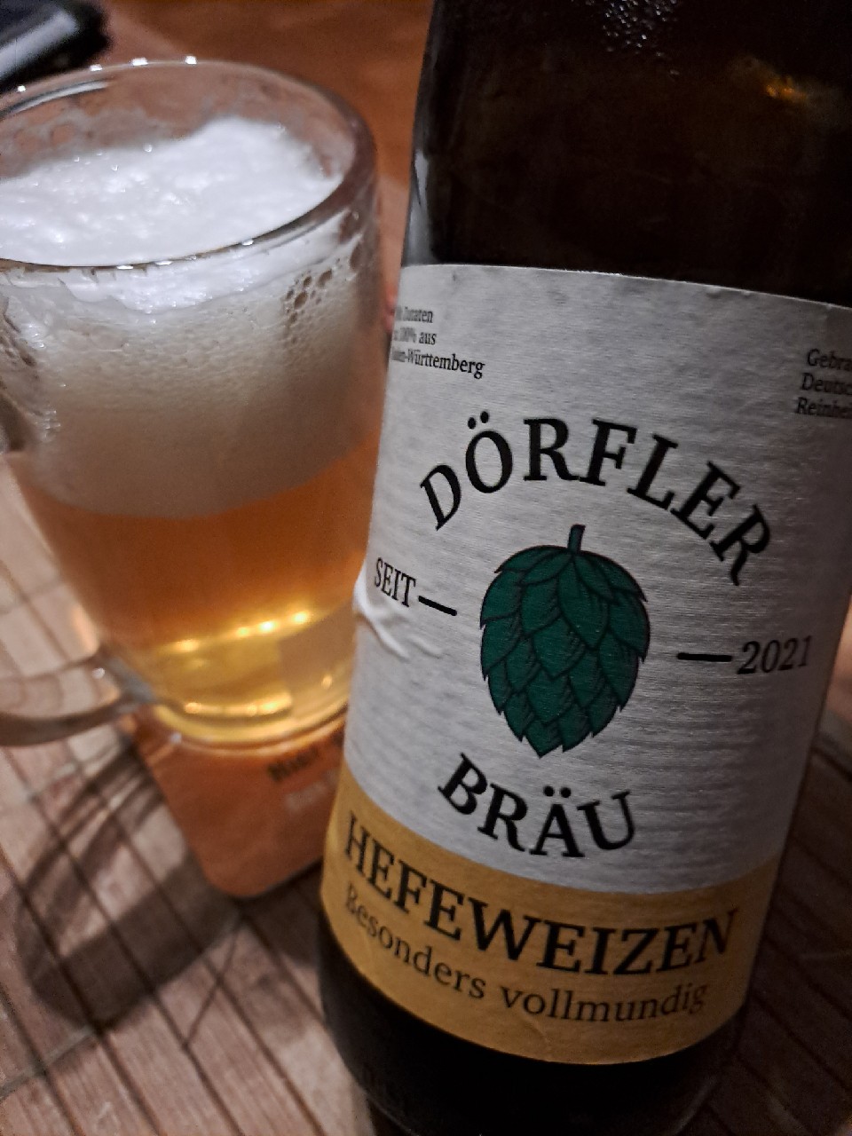 Dörfler Bräu Hefeweizen, Dörfler Bräu