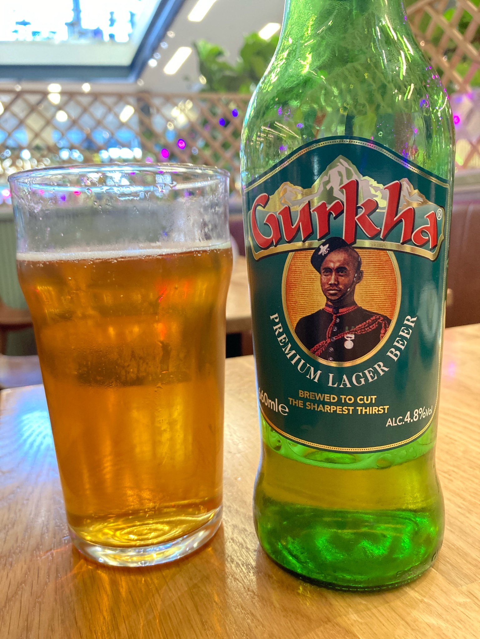 Gurkha Premium Lager Beer, Hepworth & Co. Brewers Ltd.
