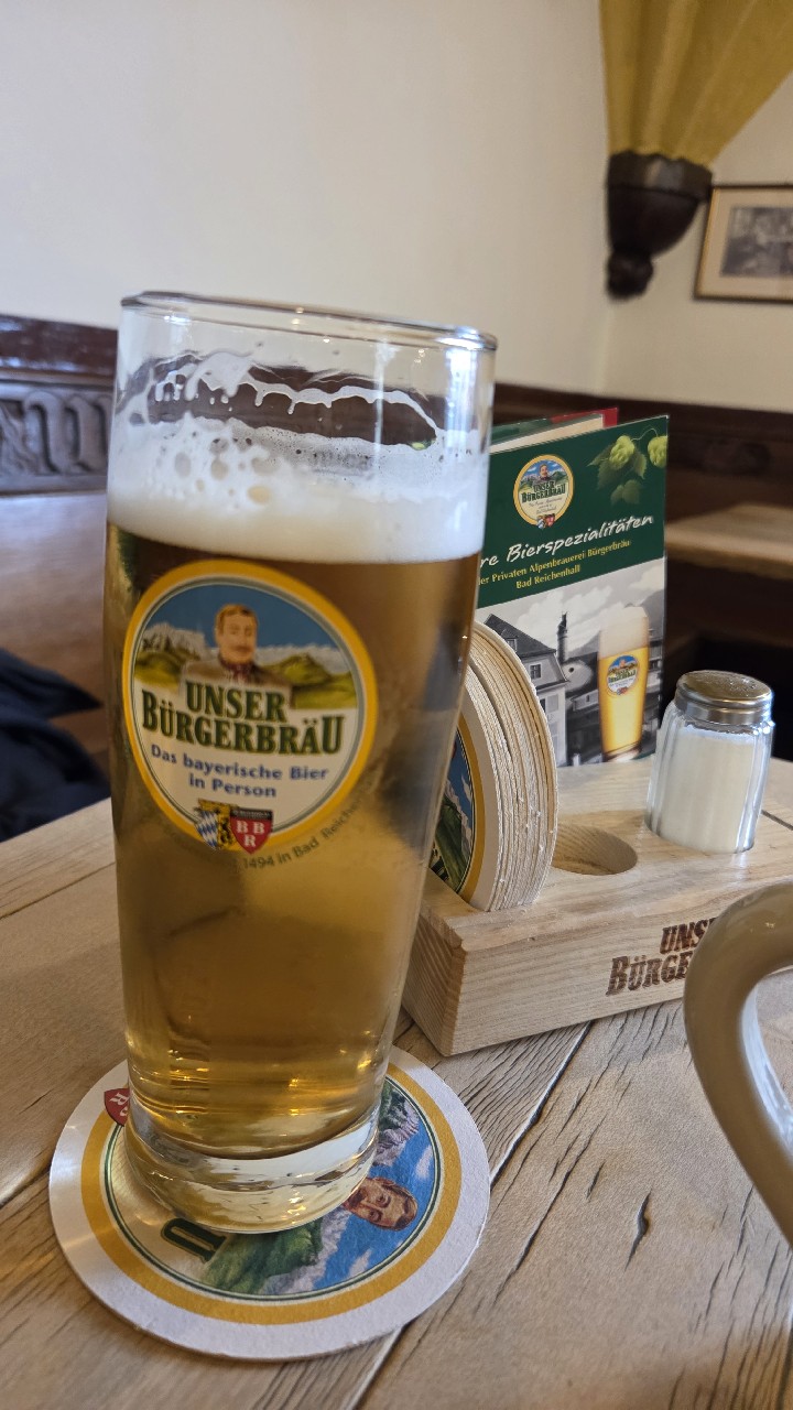 Unser Bürgerbräu Das Pils, Bürgerbräu Bad Reichenhall