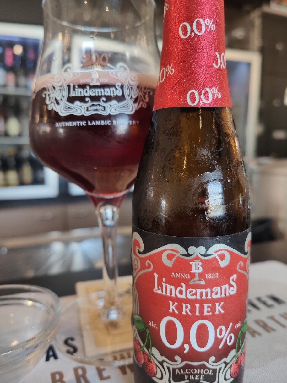 Lindemans Kriek 0.0℅, Belgium