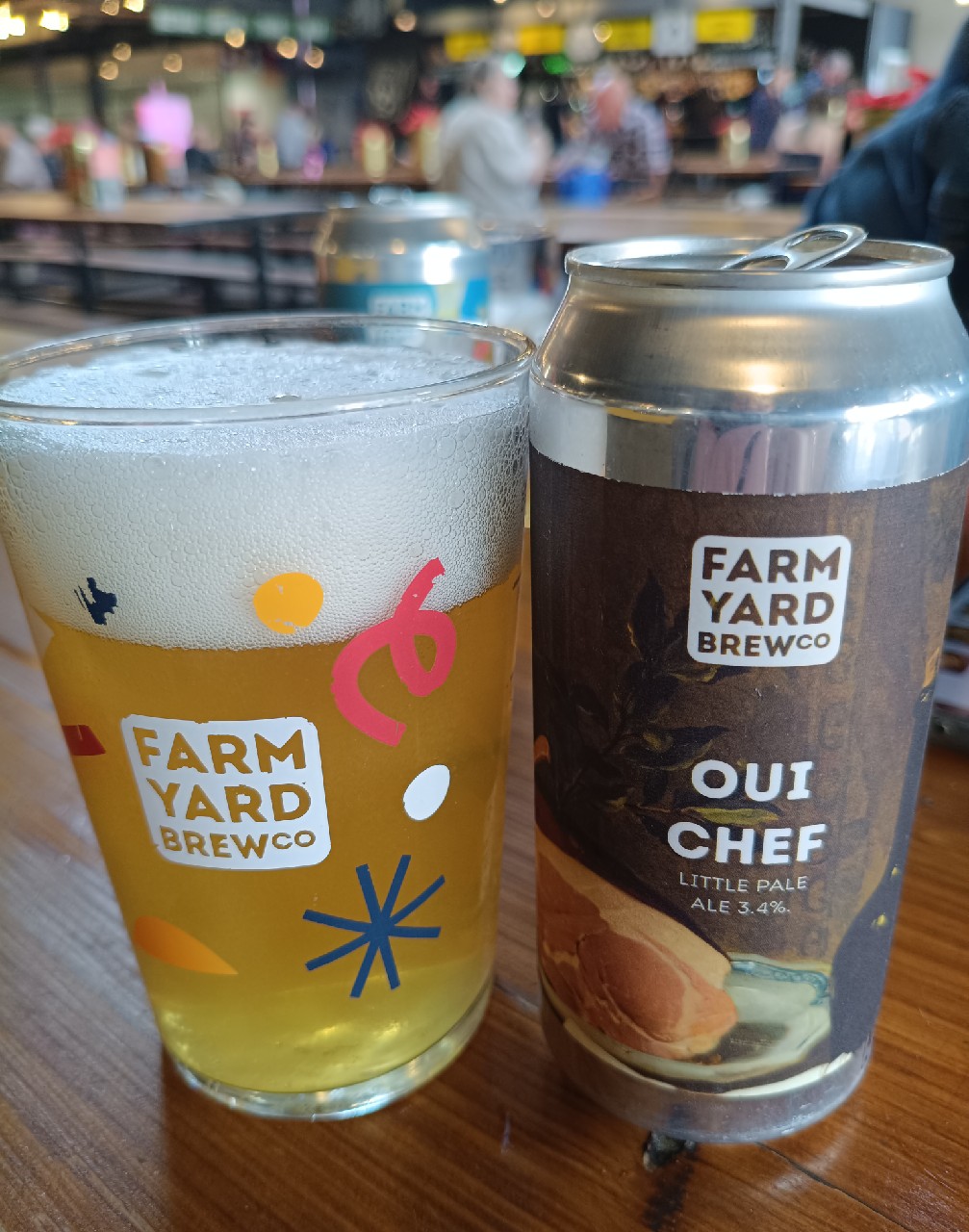 Oui chef, Farm Yard Brew Co.
