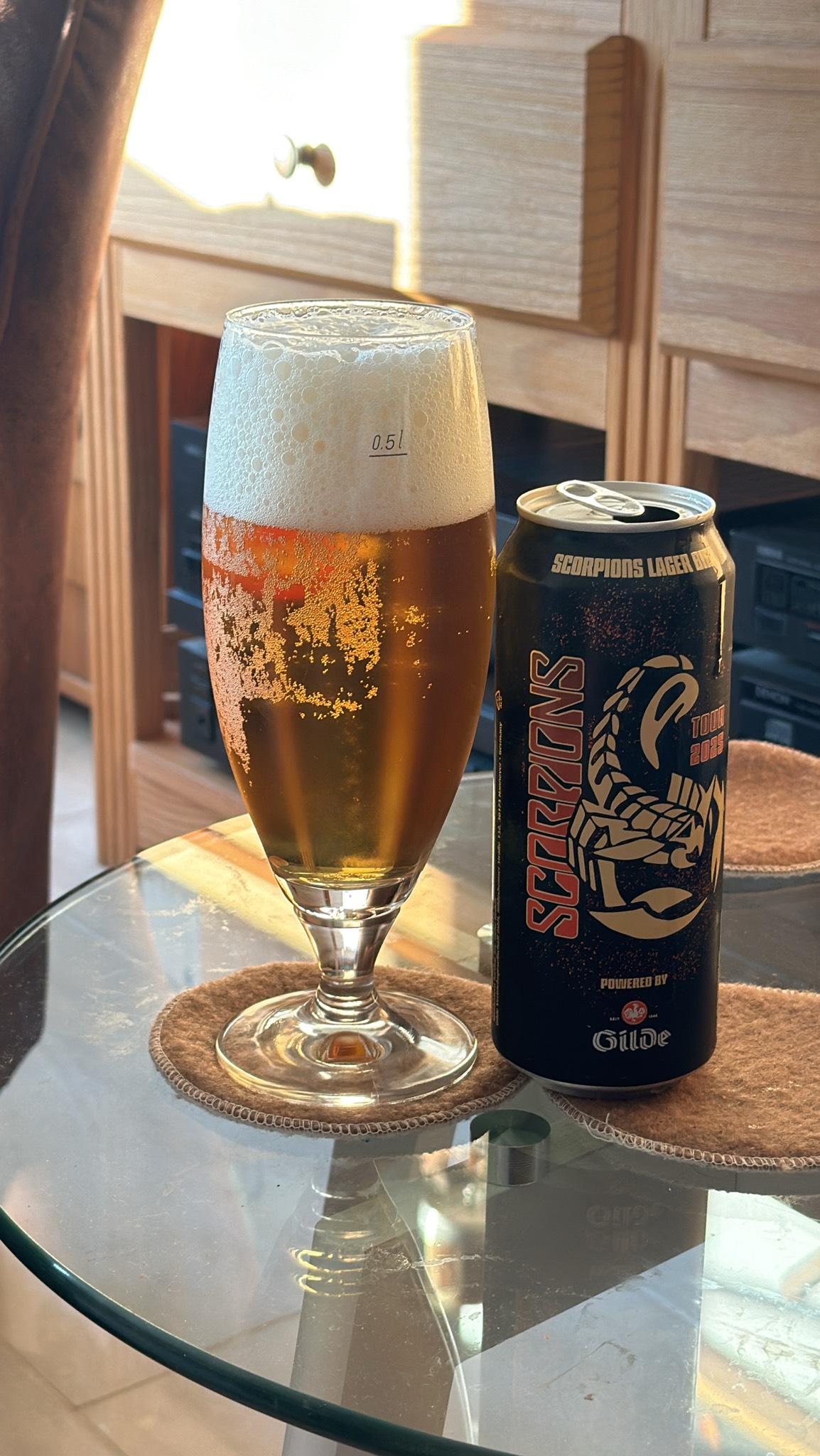 Scorpions Lager Bier, Gilde Brauerei (TCB)