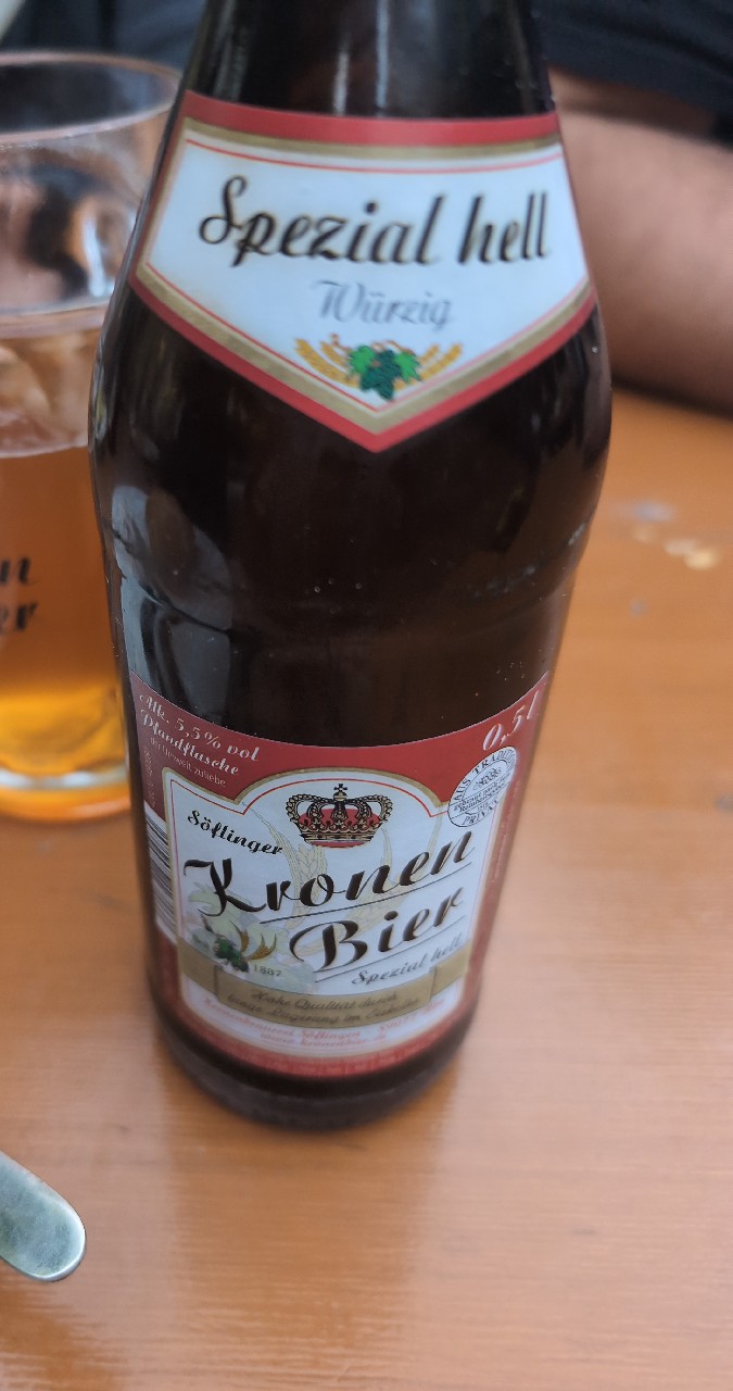 Söflinger Spezial Hell, Kronenbrauerei Söflingen,Ulm