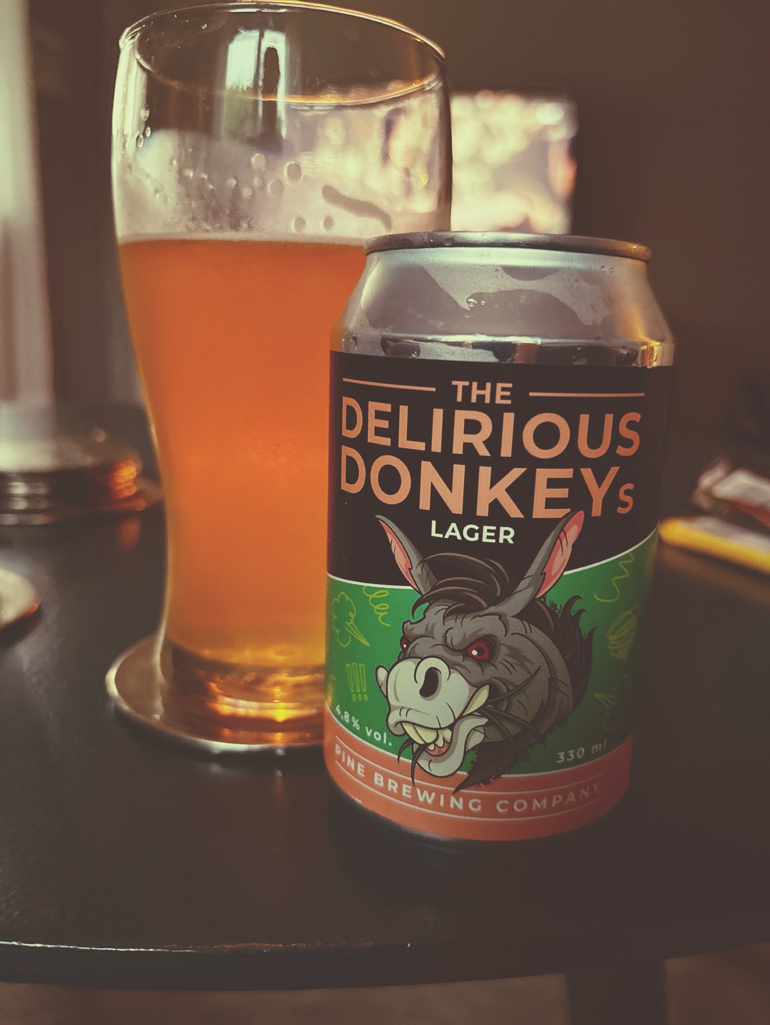 The Delirious Donkeys Pale Lager, Sweden
