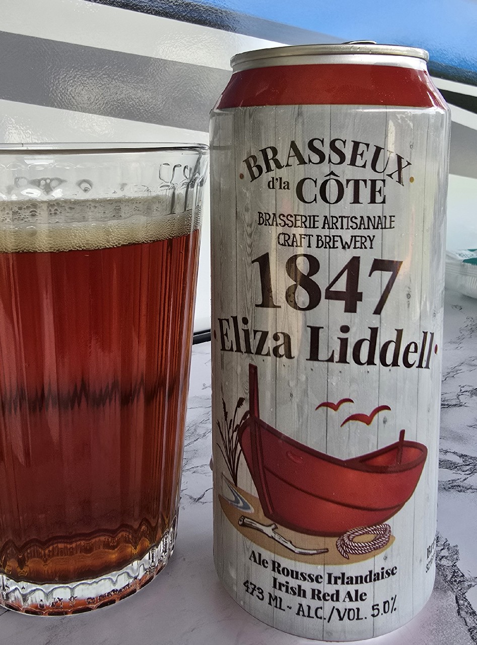 1847 Eliza Liddell, Brasseux d'la Côte