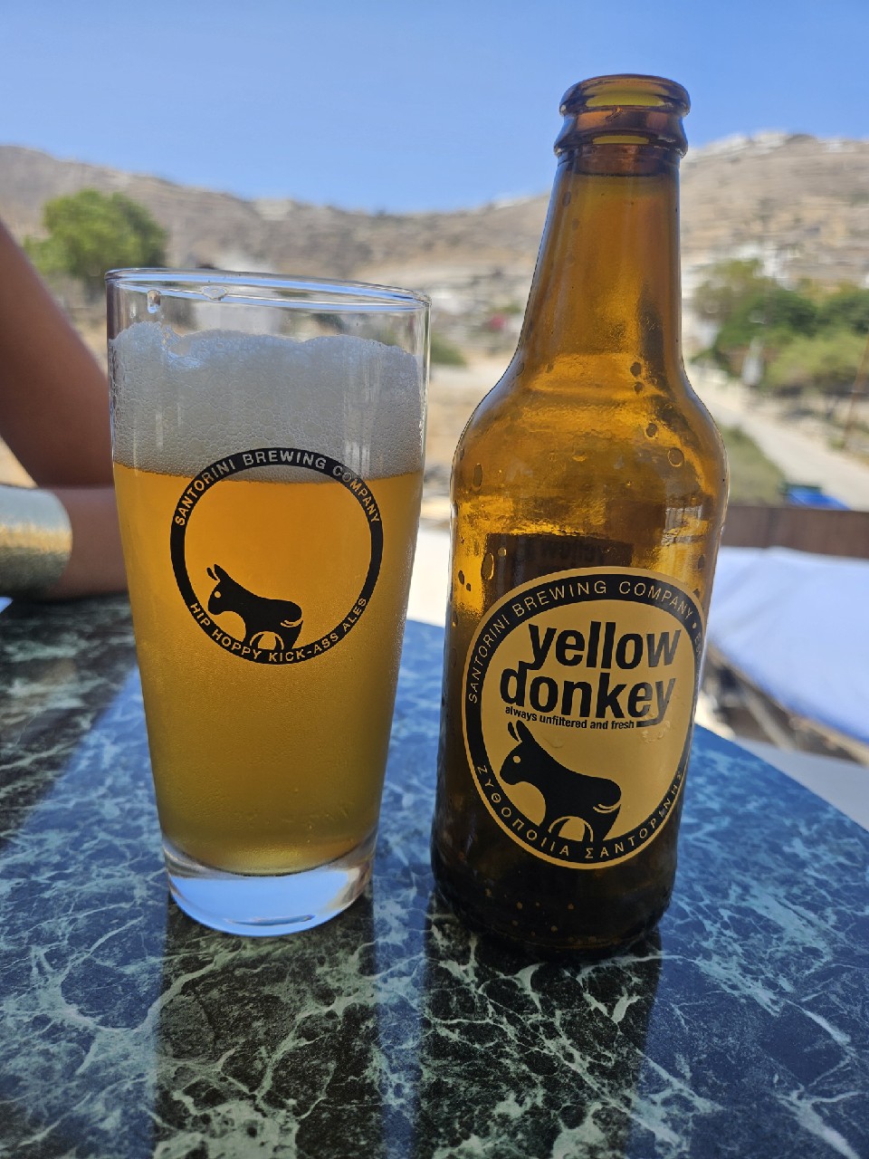 Yellow Donkey, Donkey Santorini Brewing Company