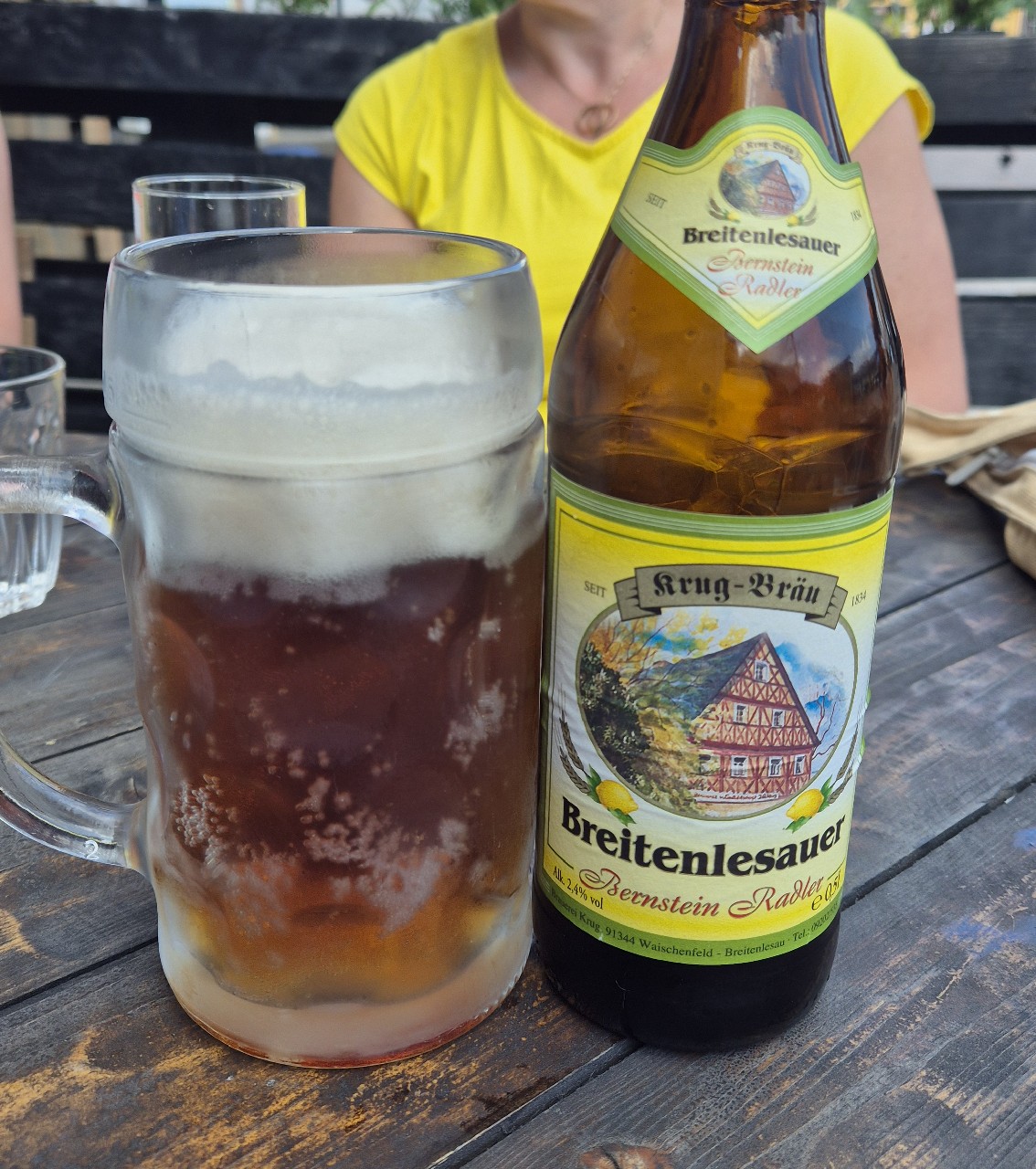Krug-Bräu Bernstein Radler, Krug-Bräu Breitenlesau