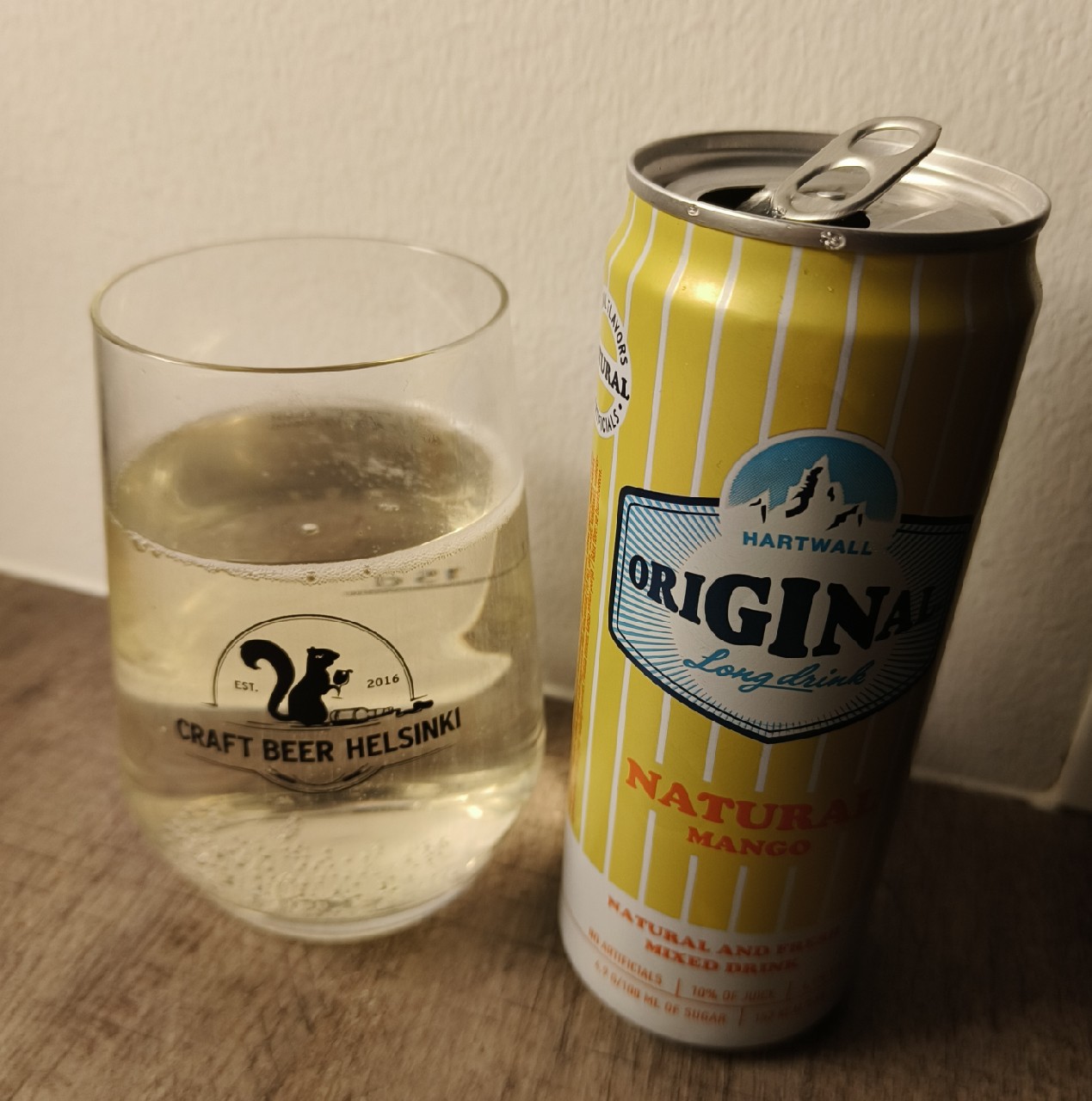 Original Long Drink Natural Mango, Finland