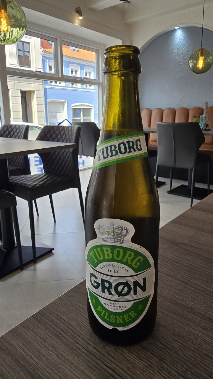 Tuborg Grøn Pilsener, Denmark