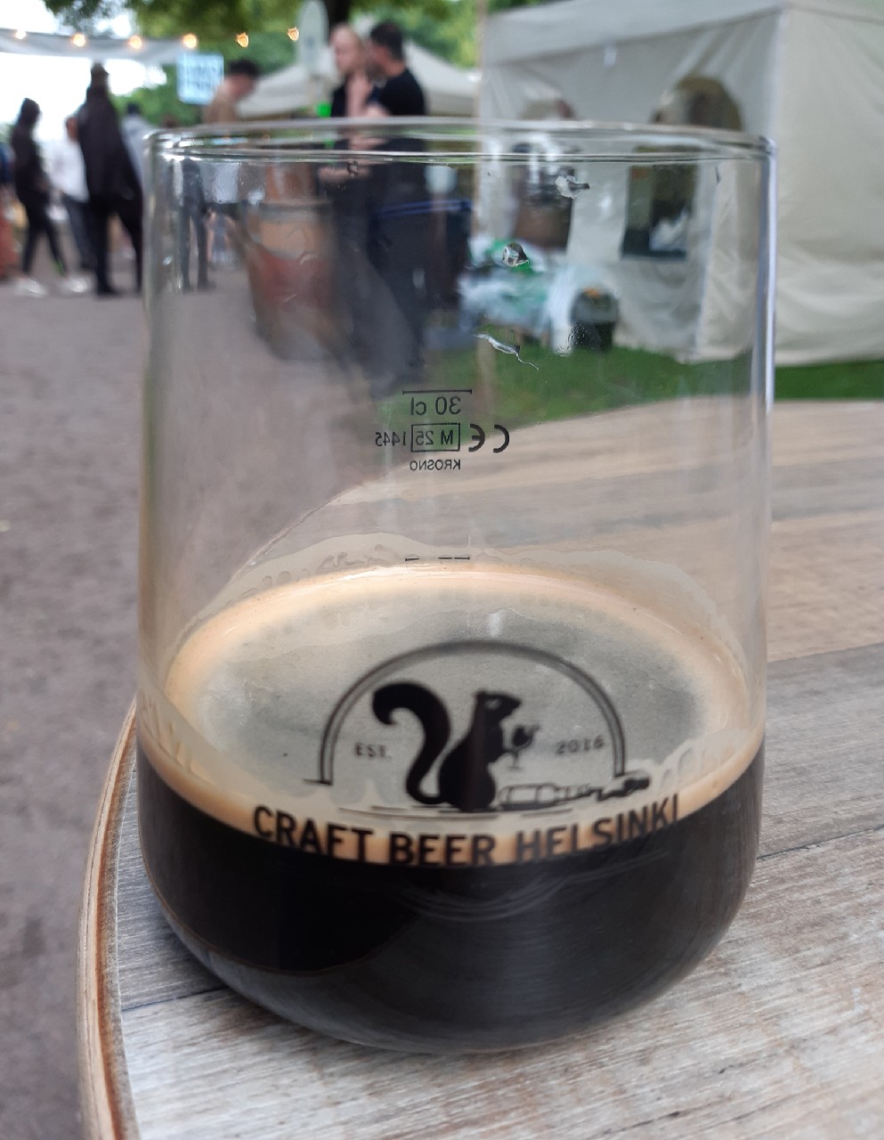Absent Minds Double Cask Bourbon Barrel (Wild Turkey and Bullet) Imperial Stout (The Darkness Series 01/25), Finland