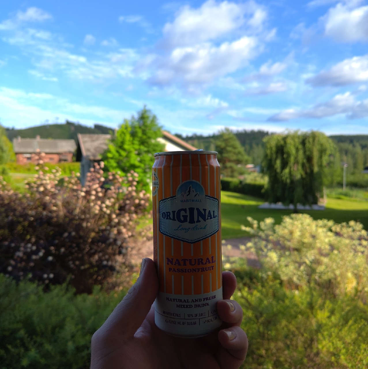 Original Long Drink Natural Passionfruit, Finland