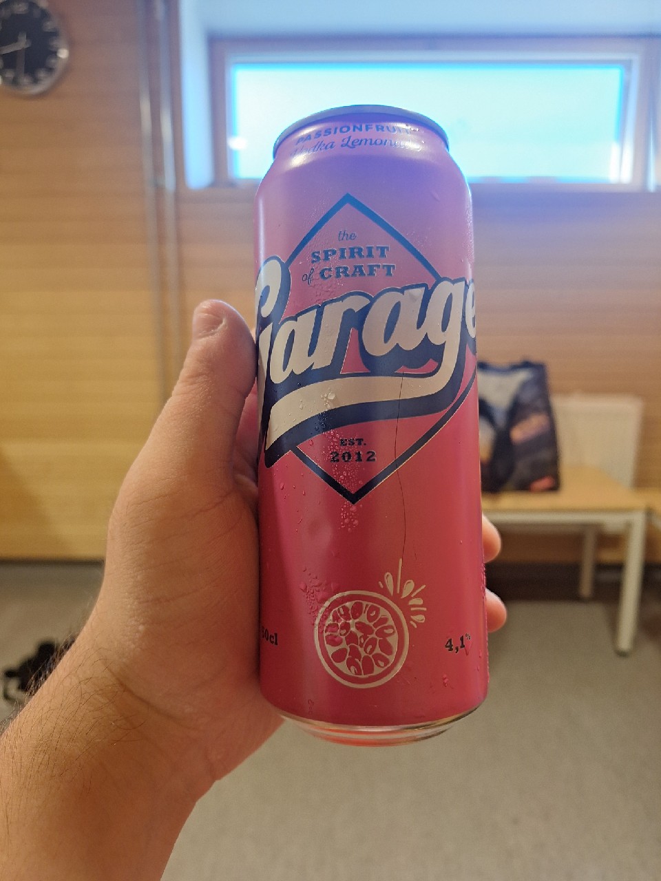 Garage Passionfruit Vodka Lemonade, Finland