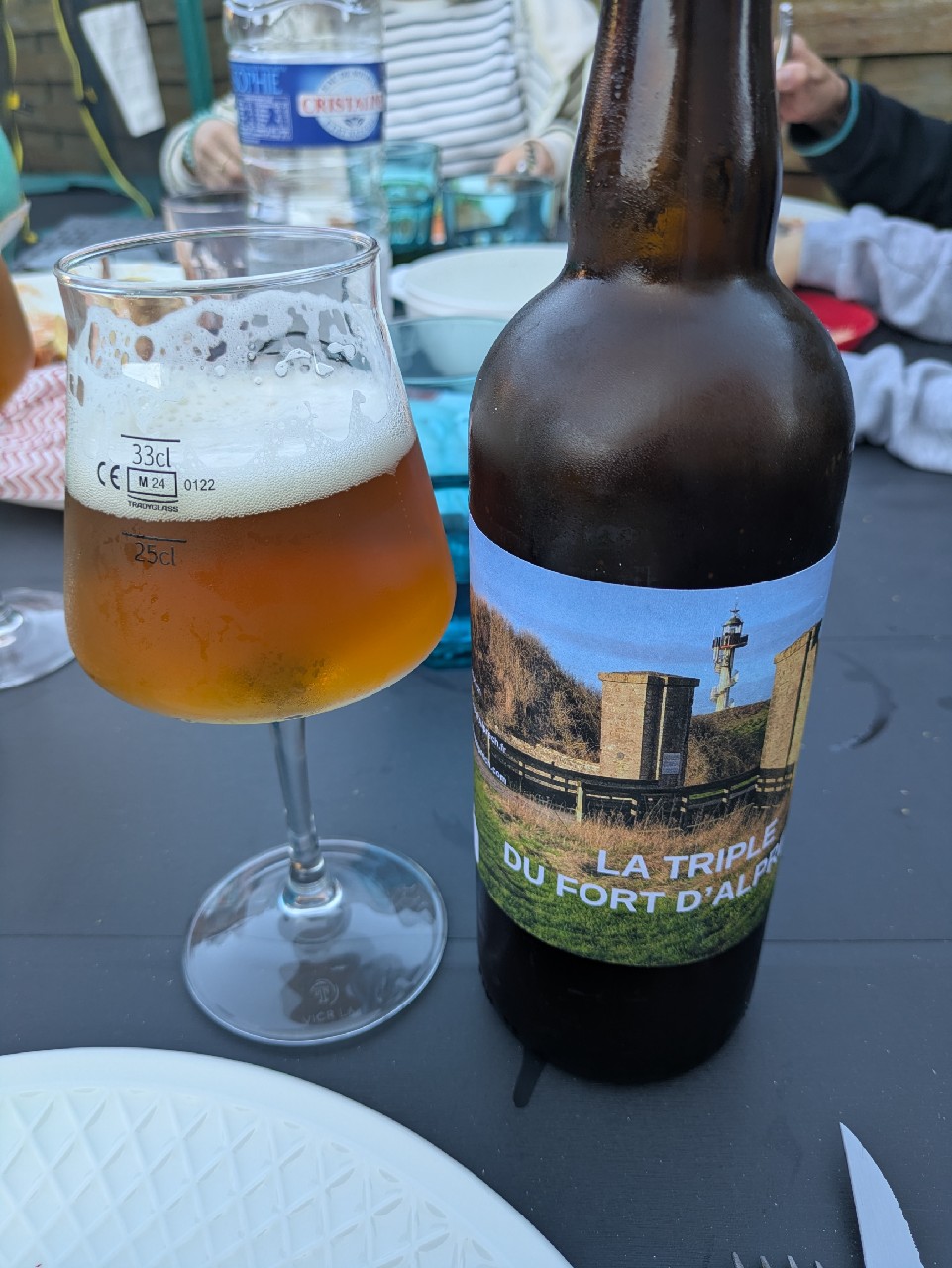 La triple du fort d'alprech, Brasserie Chromatique