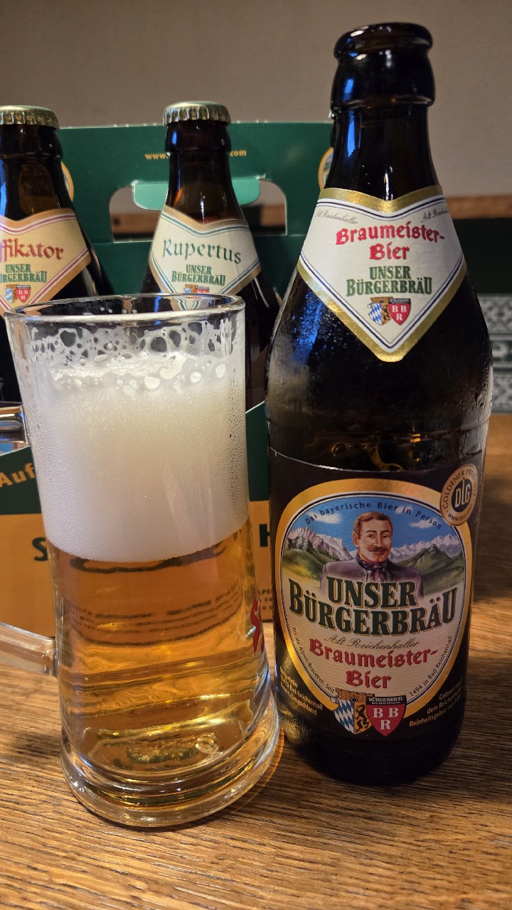 Alt Reichenhaller Braumeister-Bier / Unser Bürgerbräu Braumeister-Bier, Bürgerbräu Bad Reichenhall