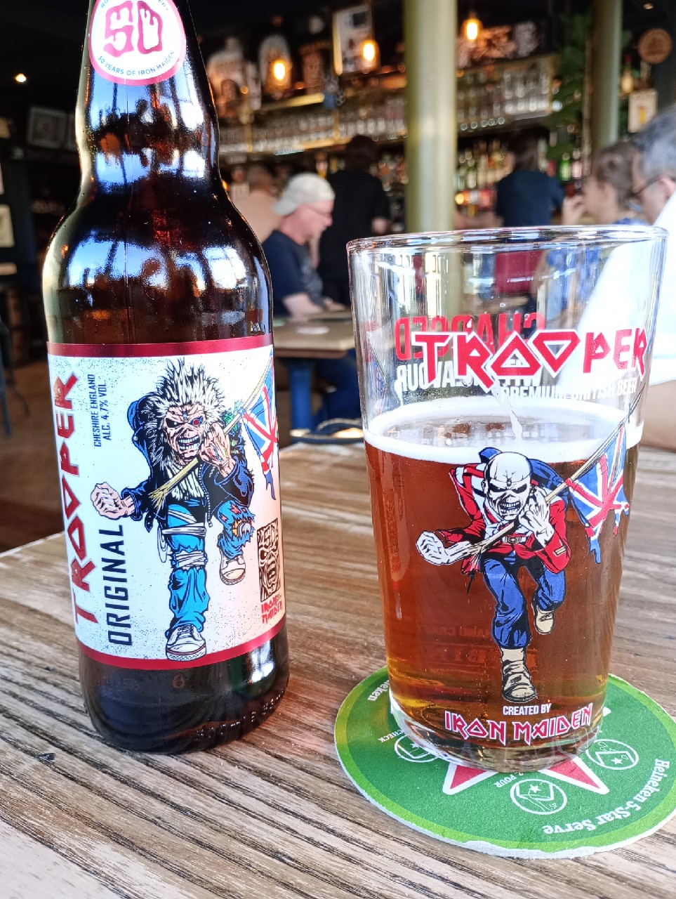 Trooper: The Number Of The Beast, Robinsons Brewery
