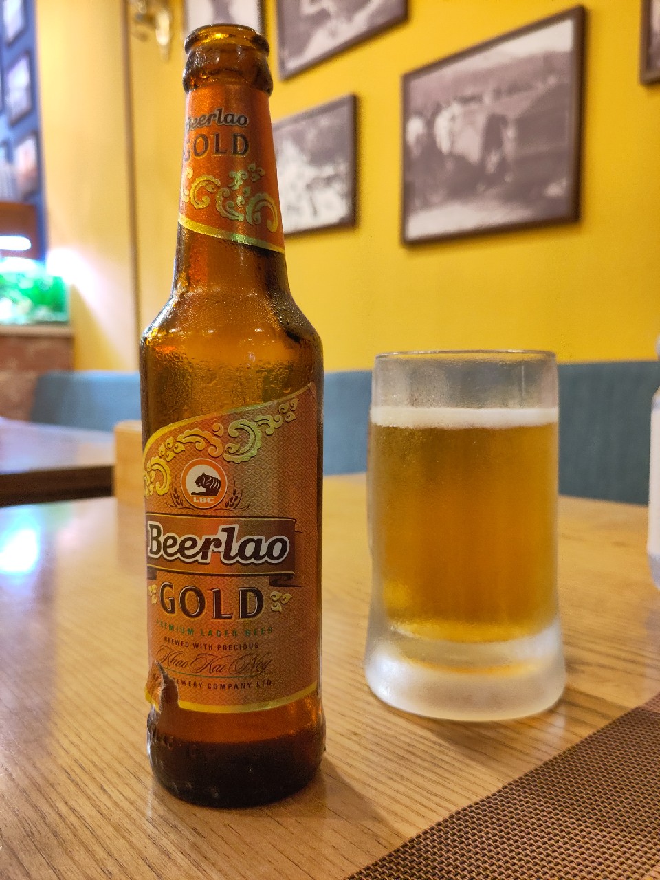 Beerlao / ເບຍລາວ Gold, Lao Brewery Company (Carlsberg)