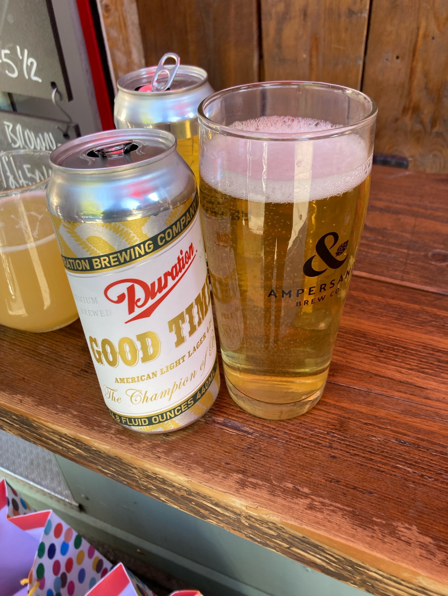 Good Times, Duration Brewing