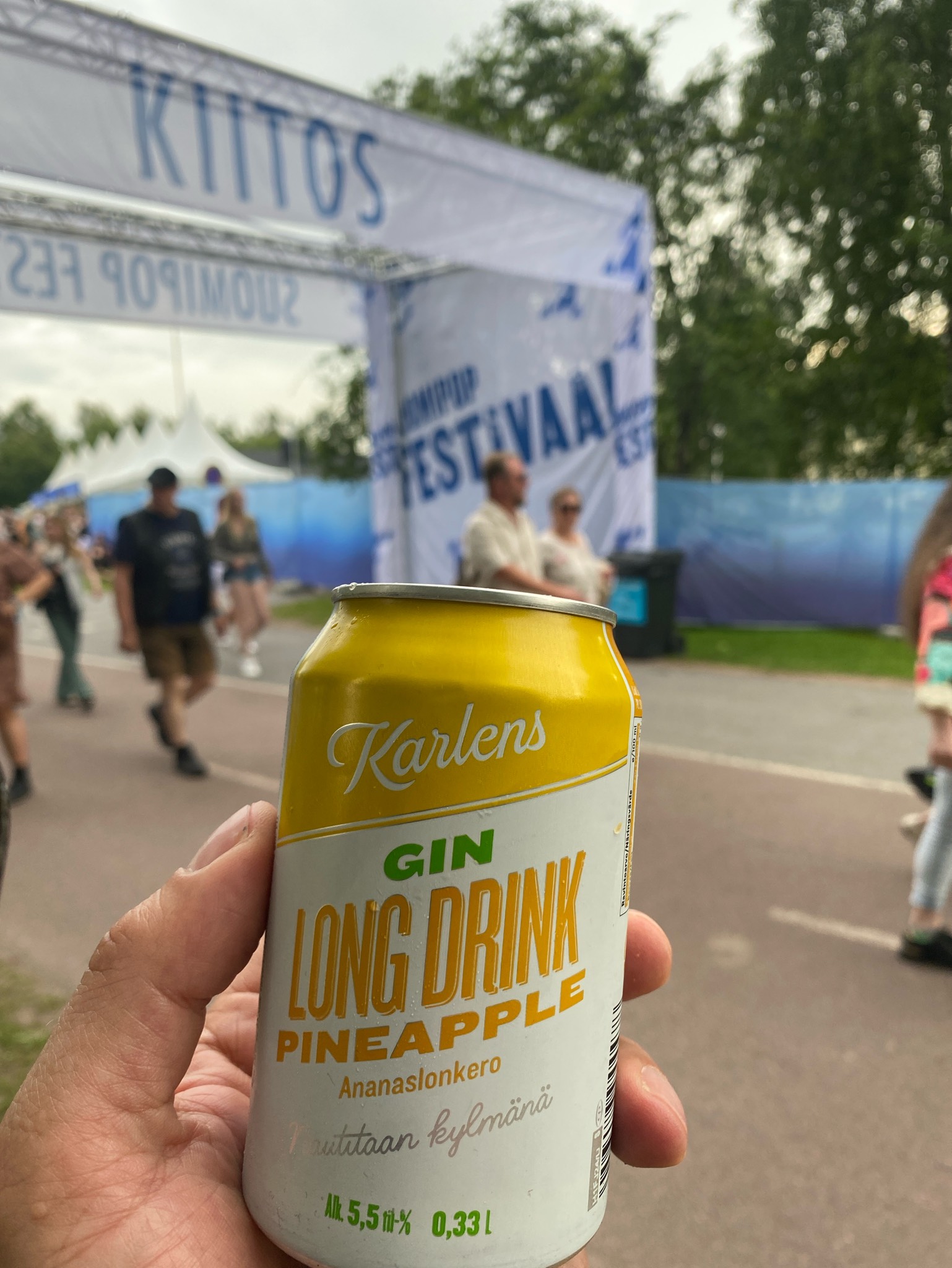 Karlens Gin Long Drink Pineapple, Finland