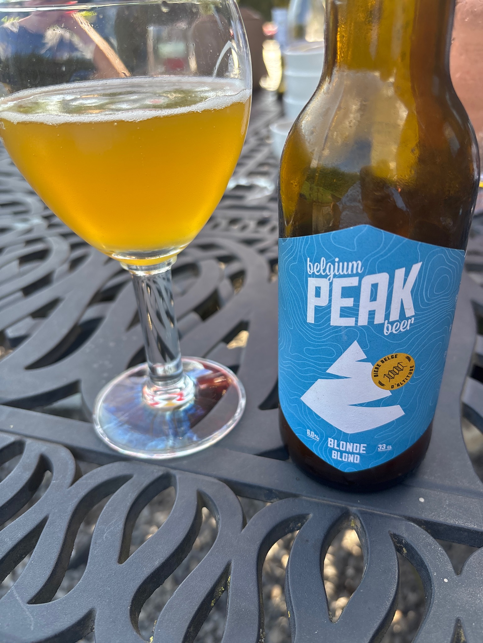 Peak Blonde, Belgium Peak Beer