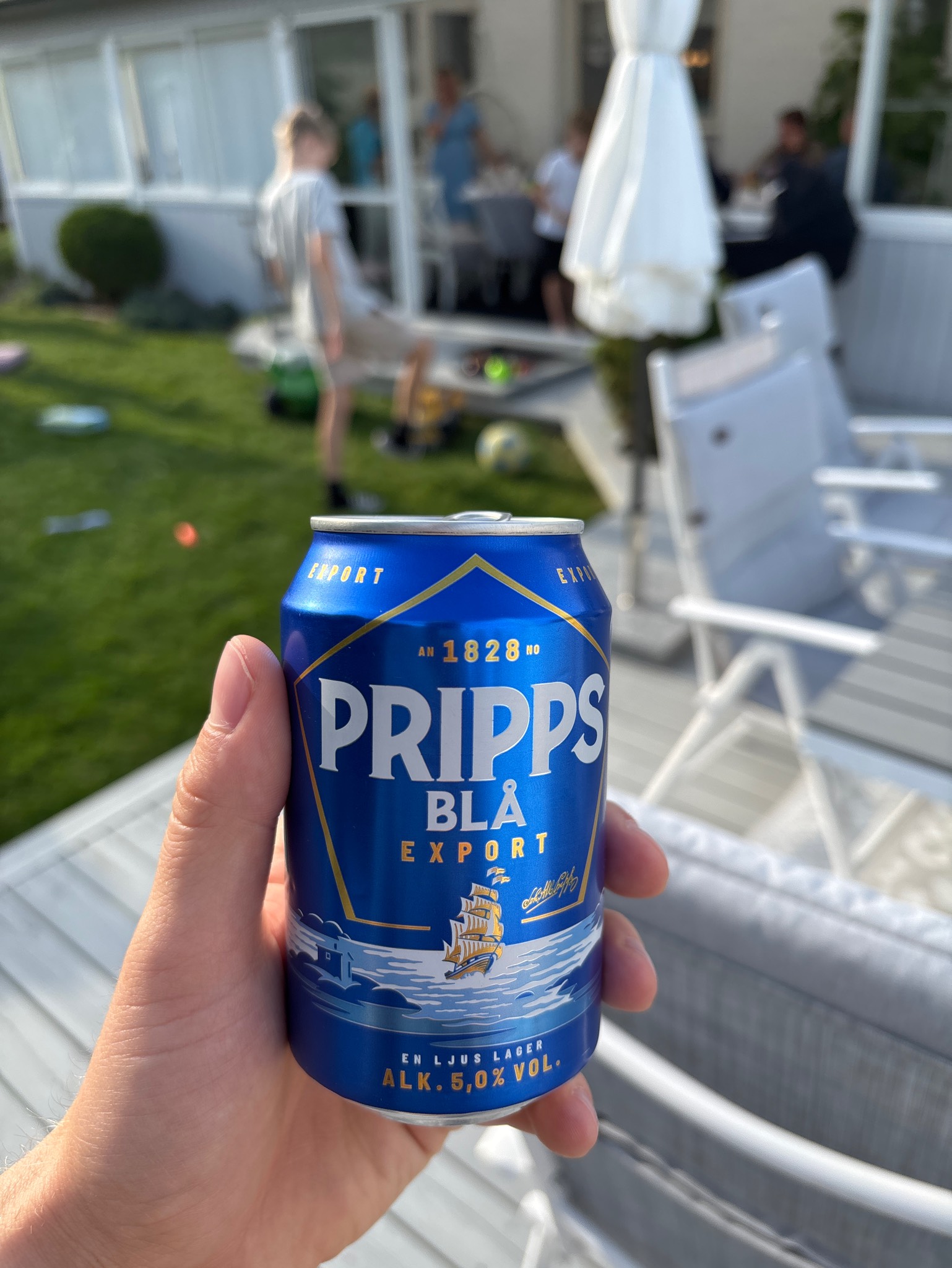Pripps Blå Export, Sweden
