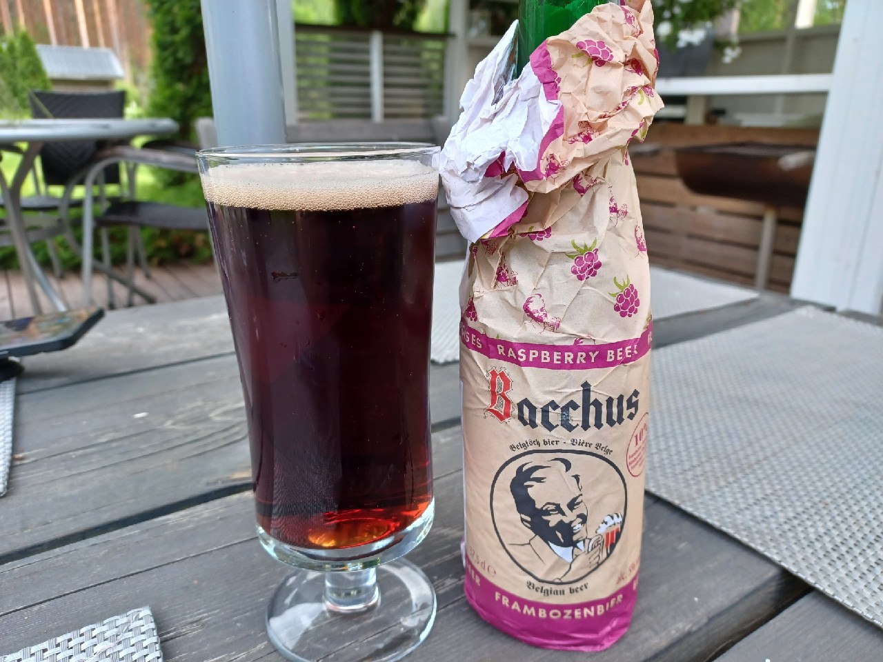 Bacchus Frambozenbier, Belgium