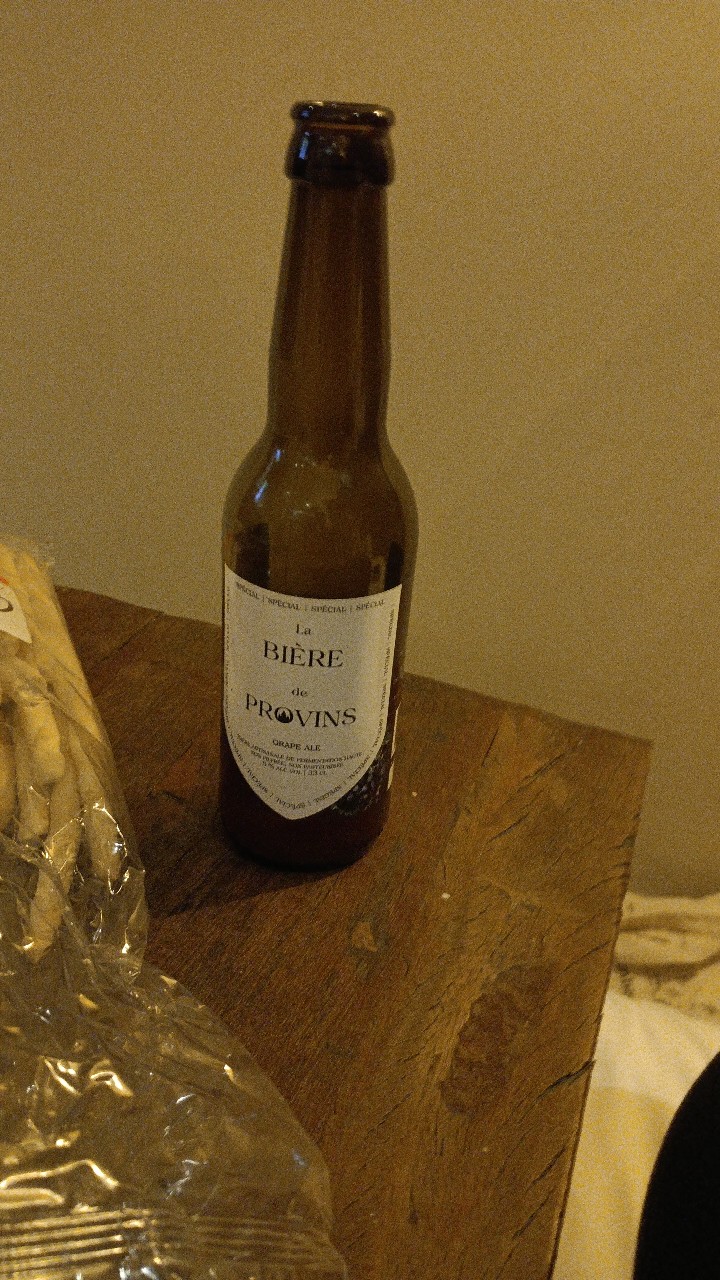 la biere de provins grape ale, France