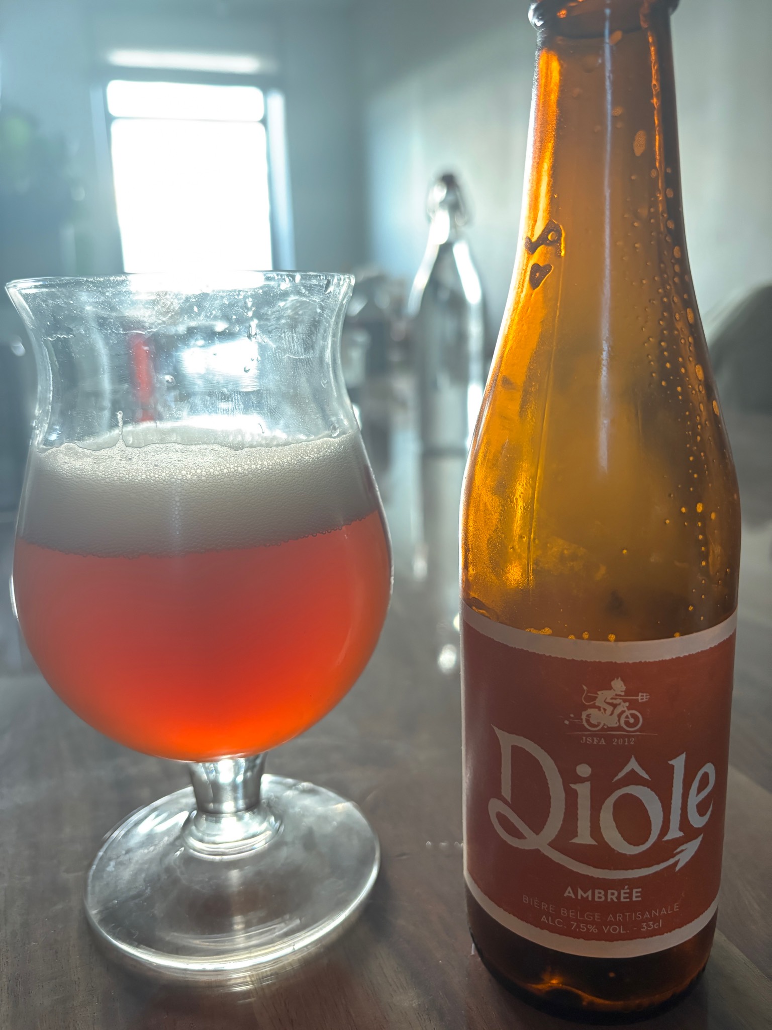 Diôle Ambrée, Brasserie des Carrières